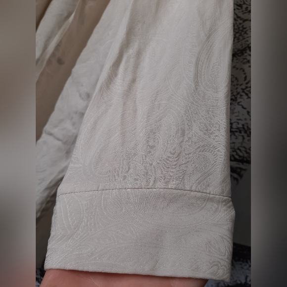 Silk men's night shirt - Picture 3 of 3